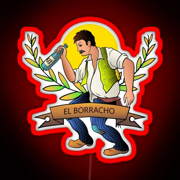 El Boracho RGB Neon Sign