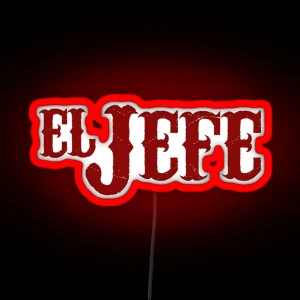 El Jefe Translation The Boss RGB Neon Sign