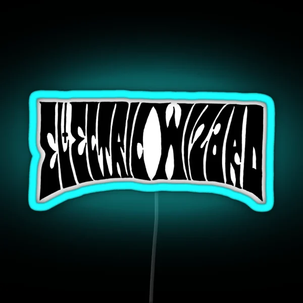 Electric Wizard Logo Graphic RGB Neon Sign