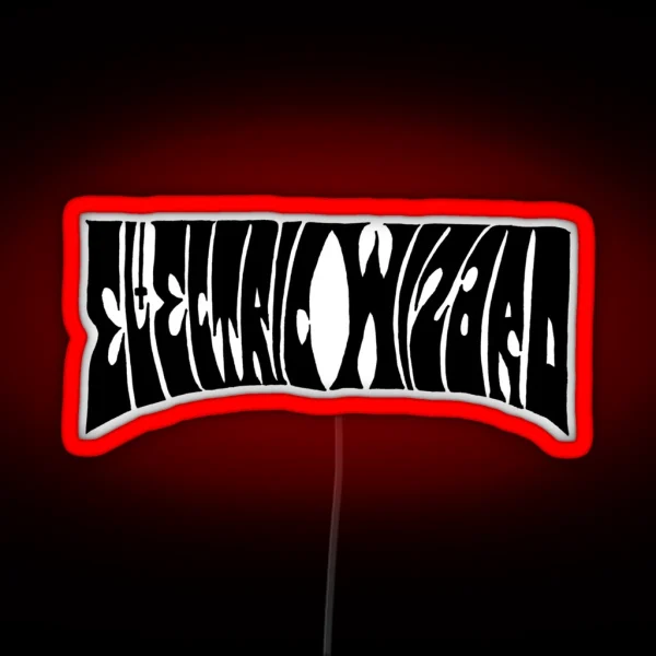 Electric Wizard Logo Graphic RGB Neon Sign