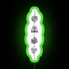Elements Avatar The Last Airbender Vertical RGB Neon Sign - Image 4
