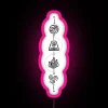 Elements Avatar The Last Airbender Vertical RGB Neon Sign - Image 6