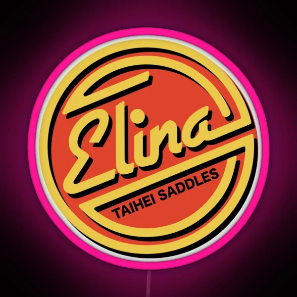 Elina BMX Vintage 80s Old School RGB Neon Sign