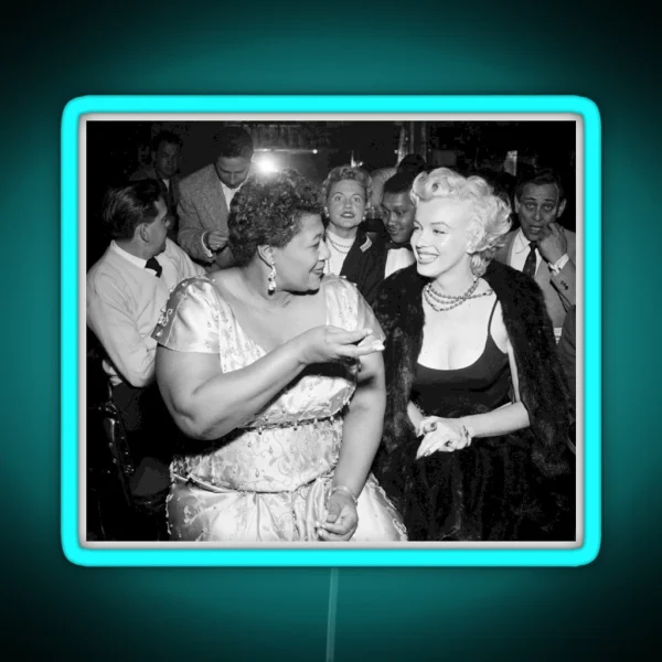 Ella And Marilyn RGB Neon Sign