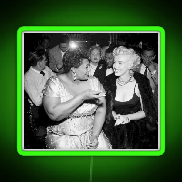Ella And Marilyn RGB Neon Sign