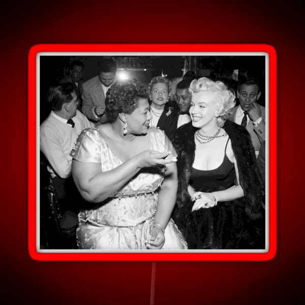 Ella And Marilyn RGB Neon Sign