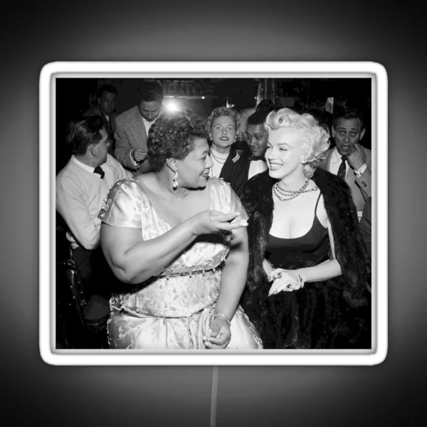 Ella And Marilyn RGB Neon Sign