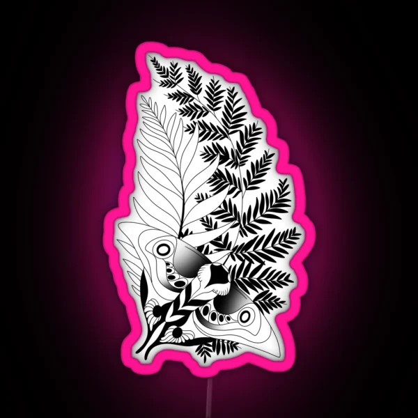 Ellie Tattoo RGB Neon Sign