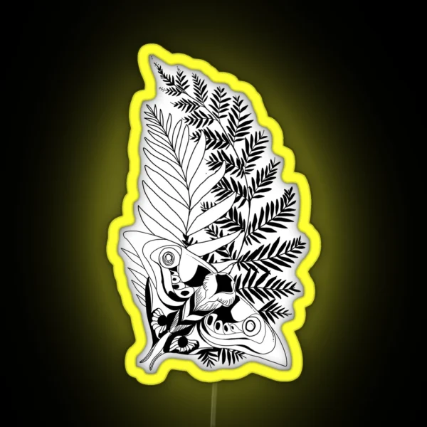 Ellie Tattoo RGB Neon Sign