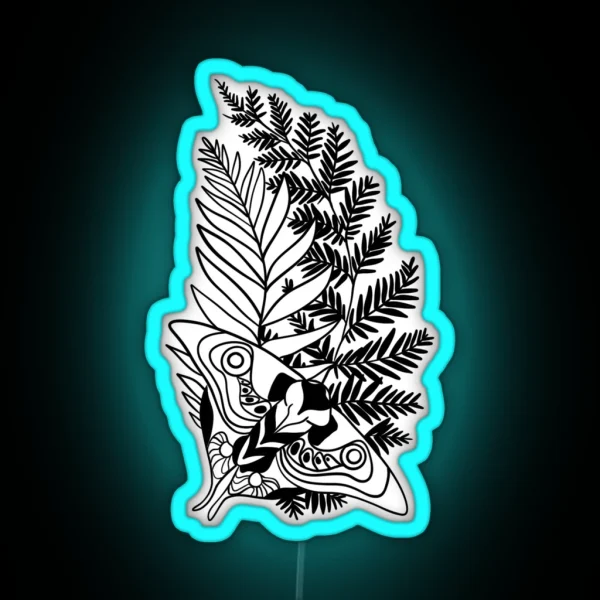 Ellie Tattoo The Last Of Us RGB Neon Sign