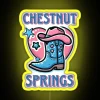 Elsie Silver Chestnut Springs Bookish Cowboy Romance RGB Neon Sign - Image 5