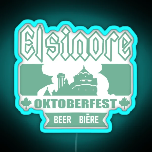 Elsinore Oktoberfest RGB Neon Sign