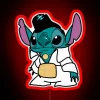 Elvis Stitch RGB Neon Sign - Image 2