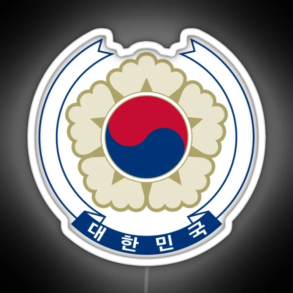 Emblem Of South Korea RGB Neon Sign