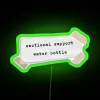 Emotional Support Water Bottle RGB Neon Sign - Image 4