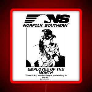 Employee Of The Month Award RGB Neon Sign