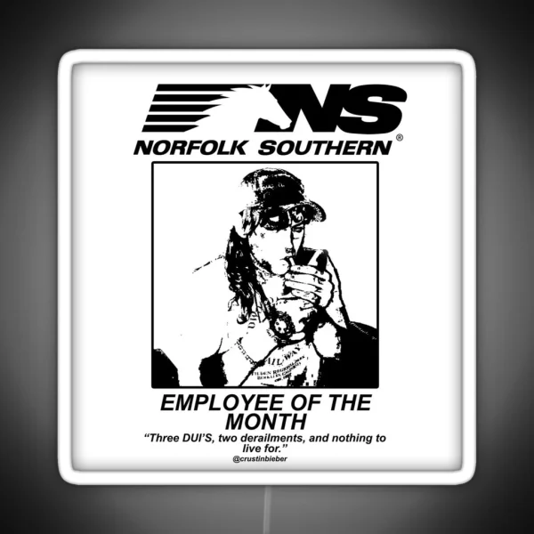 Employee Of The Month Award RGB Neon Sign