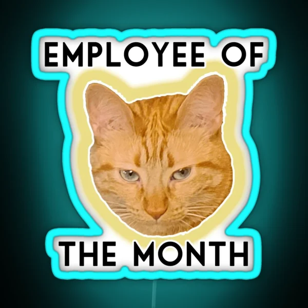 Employee Of The Month RGB Neon Sign