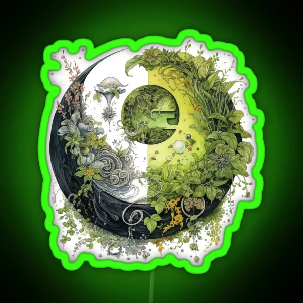 Enchanted Herbalist RGB Neon Sign
