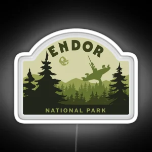 Endor National Park RGB Neon Sign