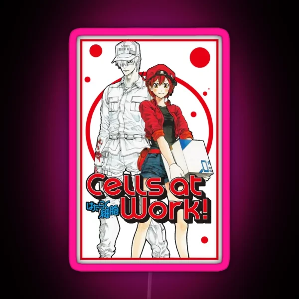 Endowed Beauty Platelet Chan Shop Manager RGB Neon Sign