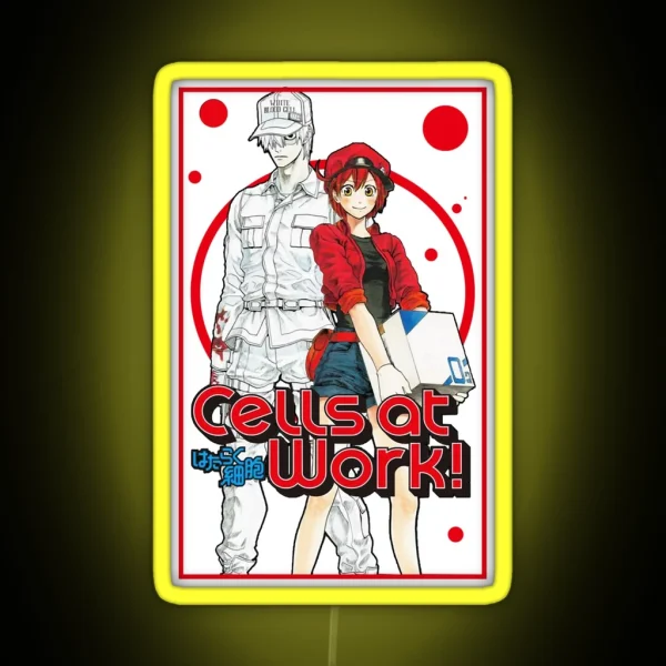 Endowed Beauty Platelet Chan Shop Manager RGB Neon Sign