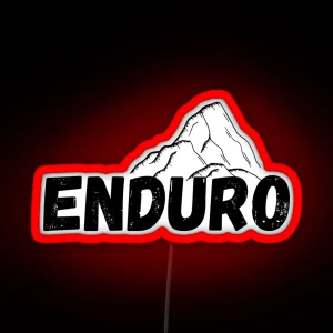 Enduro Mountain RGB Neon Sign