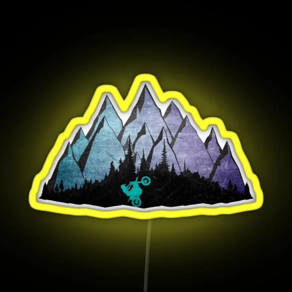Enduro Rider RGB Neon Sign