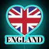 England Heart RGB Neon Sign - Image 2