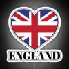England Heart RGB Neon Sign - Image 4
