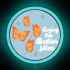 Enjoy The Butterflies RGB Neon Sign - Image 3