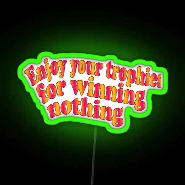 Enjoy Your Tropics RGB Neon Sign