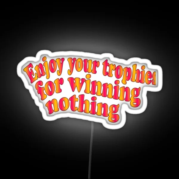 Enjoy Your Tropics RGB Neon Sign