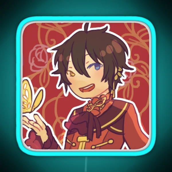 Enstars Unit CD2 Valkyrie Mika RGB Neon Sign