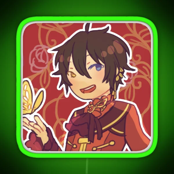 Enstars Unit CD2 Valkyrie Mika RGB Neon Sign