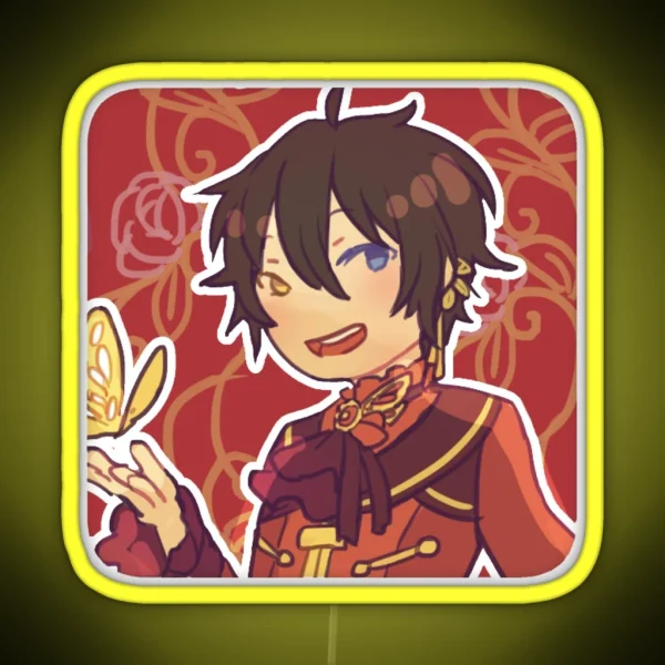 Enstars Unit CD2 Valkyrie Mika RGB Neon Sign