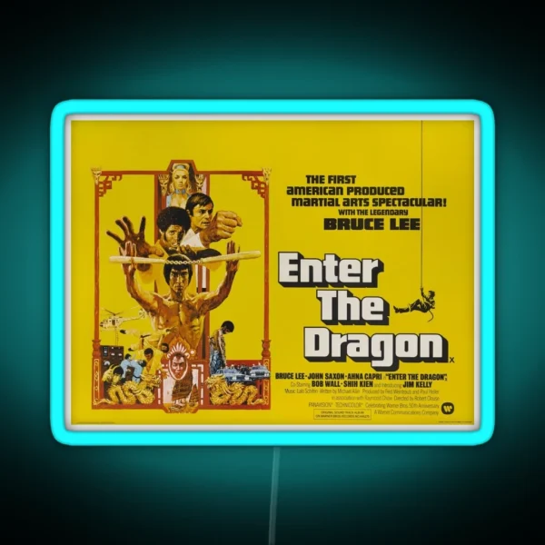 Enter The Dragon RGB Neon Sign