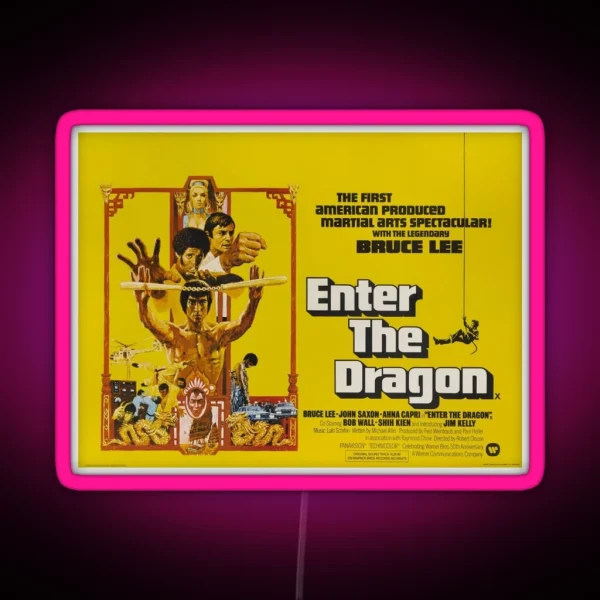 Enter The Dragon RGB Neon Sign