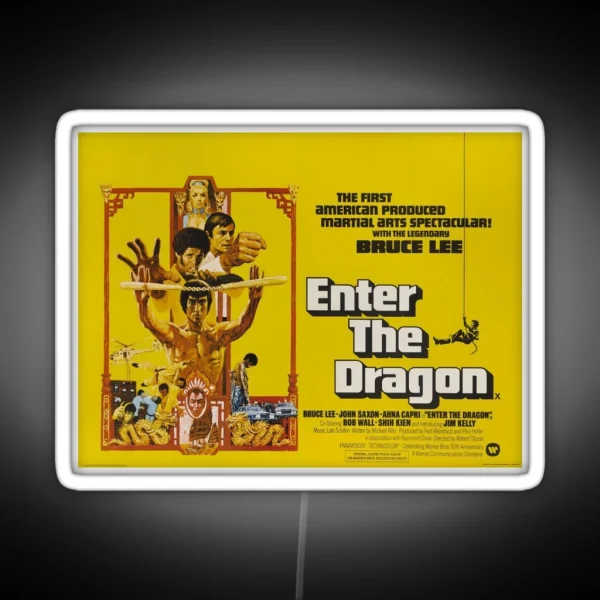 Enter The Dragon RGB Neon Sign