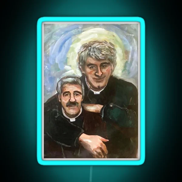 Entertaining Father Stone Father Ted RGB Neon Sign