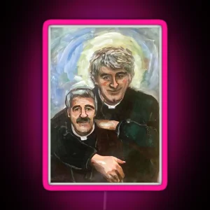 Entertaining Father Stone Father Ted RGB Neon Sign