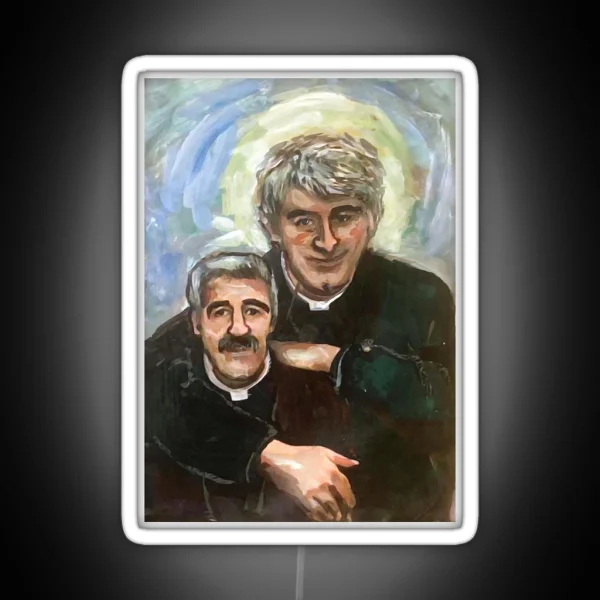 Entertaining Father Stone Father Ted RGB Neon Sign