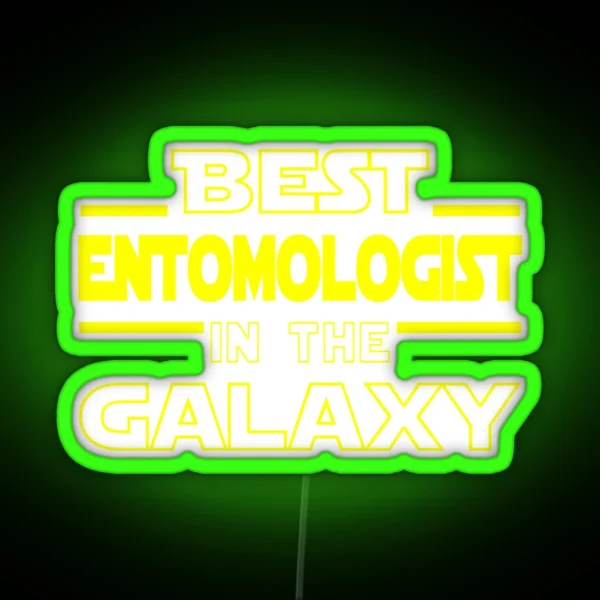 Entomologist Job Dad Mom Hudband Mens Led RGB Neon Sign