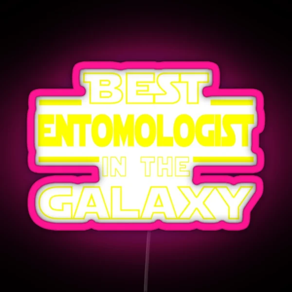 Entomologist Job Dad Mom Hudband Mens Led RGB Neon Sign