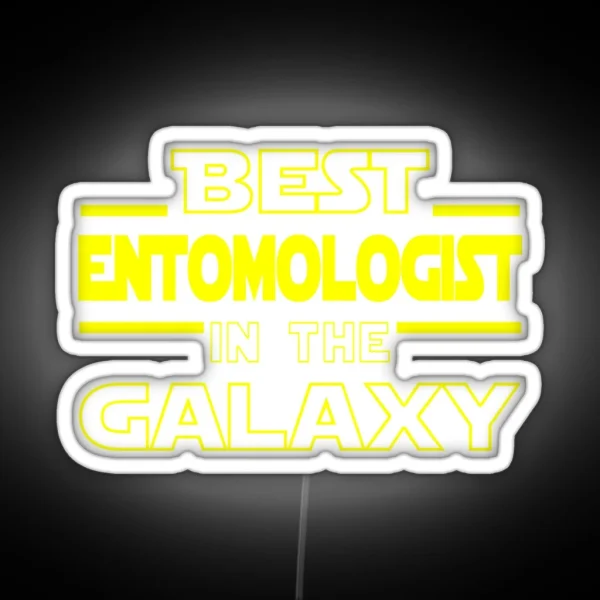 Entomologist Job Dad Mom Hudband Mens Led RGB Neon Sign