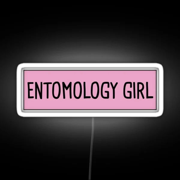 Entomology Girl RGB Neon Sign