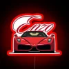 Enzo Exotic Classic Ferrari With Text RGB Neon Sign - Image 2
