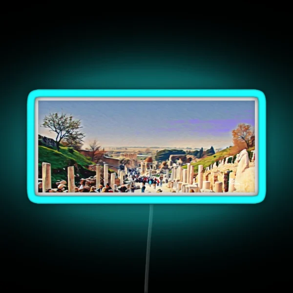 EPHESUS WALKWAY RGB Neon Sign