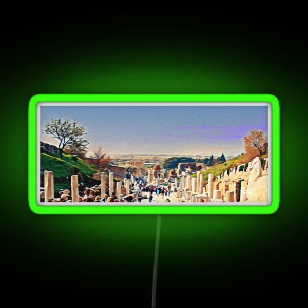 EPHESUS WALKWAY RGB Neon Sign