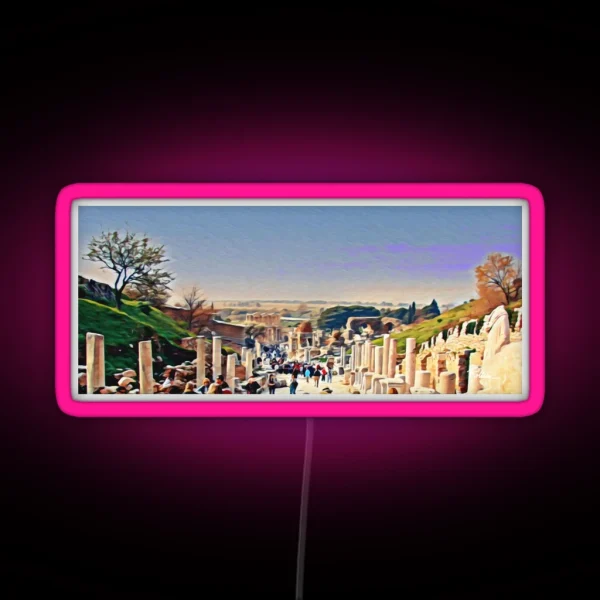 EPHESUS WALKWAY RGB Neon Sign
